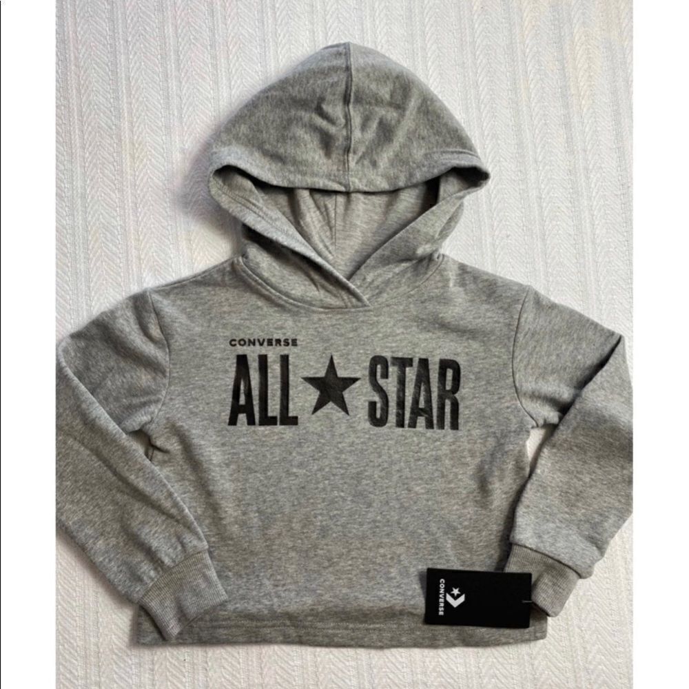 CONVERSE ALL STAR GIRLS Gray Hoodie